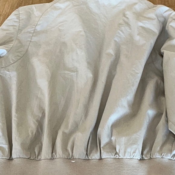 Vintage Members Only Light Gray Zip-Up Jacket Size Medium- Like NEW - Picture 4 of 6